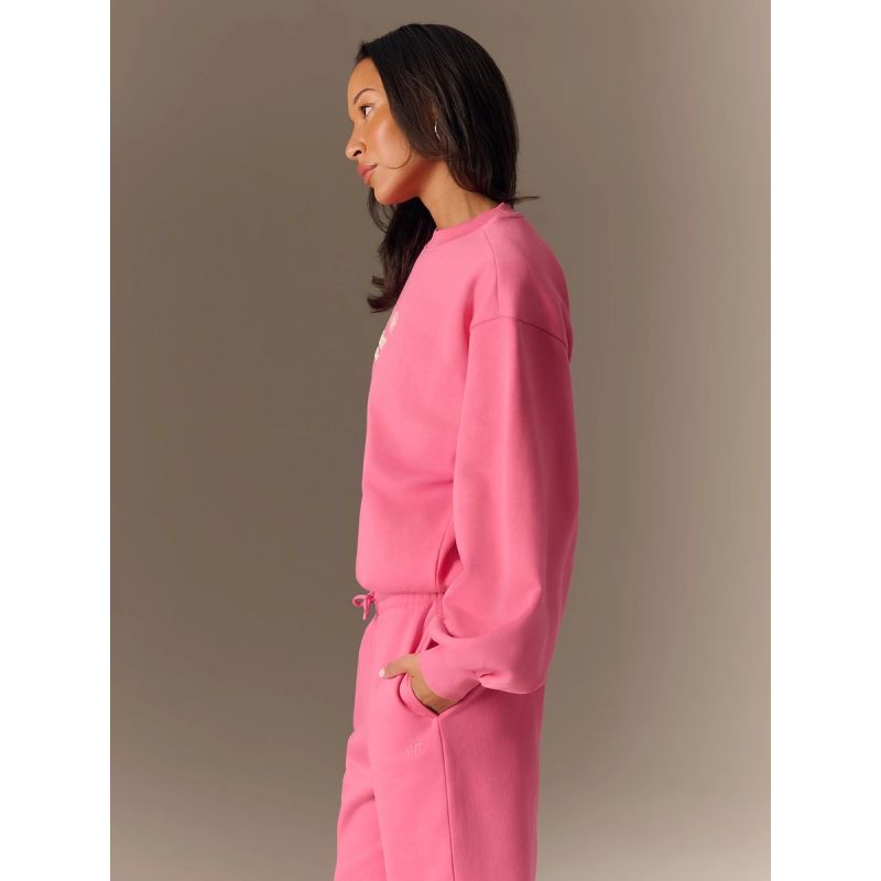 Women's loose sweatshirt without hood 4F 4FRSS26TSWSF2832-54S 4f