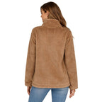 Women’s fleece jacket Geographical Norway TOFURE TAUPE DB LADY 0124 (WZ8151F/GN-TAUPE)