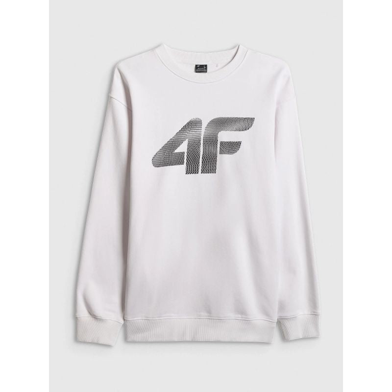 Men's sweatshirt without zipper and hood 4F 4FRAW25TSWSM2493-10S 4f