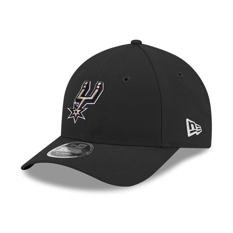 New Era 9FORTY NBA San Antonio Spurs Team M-Crown Black Snapback Cap - 60755485 Odzież/Czapki/Czapki z daszkiem Your Sports Performance
