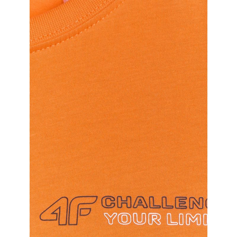 Boy's regular printed T-shirt 4F 4FJWAW25TTSHM2415-70S *Kategoria tymczasowa Your Sports Performance