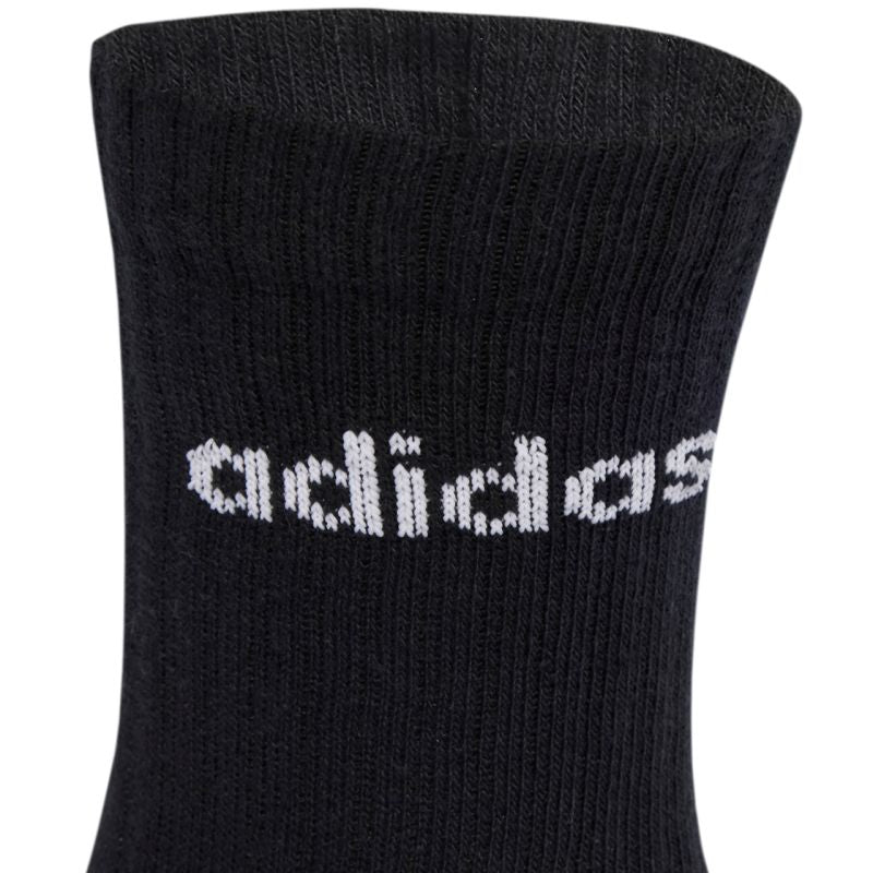adidas Linear Crew Socks Cushioned 6 Pair Pack black JL6094 In preparation Adidas