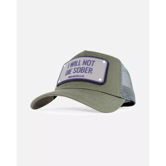 JOHN HATTER & CO I WILL NOT DIE SOBER RUBBER R-1054-U00 Clothing/Lifestyle/JOHN HATTER & CO Your Sports Performance