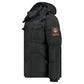 Geographical Norway men's jacket BAREDA DB BLACK MEN 096 BLACK (WY3882H/GN-NOIR) Geographical Norway