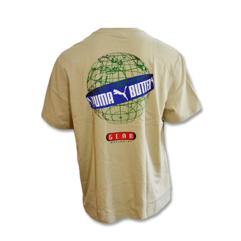 BUTTER GOODS x PUMA Graphic T-shirt Putty - 534058-64 Odzież/Odzież na co dzień Your Sports Performance
