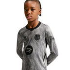 Nike FC Barcelona 2026/27 Stadium Away Kids' Goalkeeper Jersey Gray IO8337 013