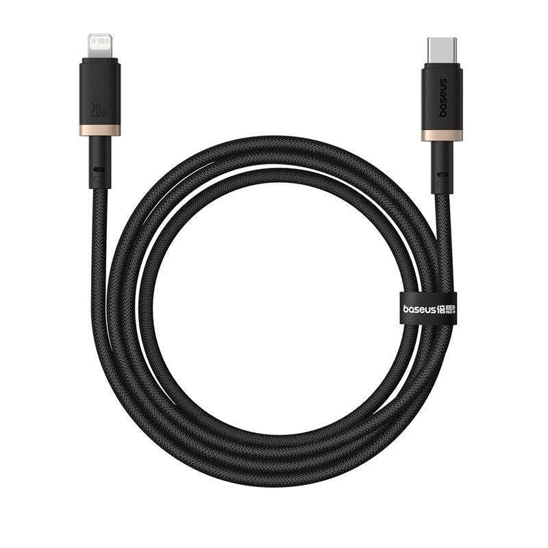 Baseus Dura Type C Cable 20W 1m (Black and Gold) In preparation Your Sports Performance
