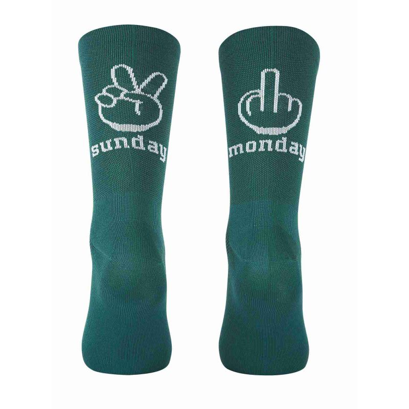 NORTHWAVE Sunday Monday Sock cycling socks emerald