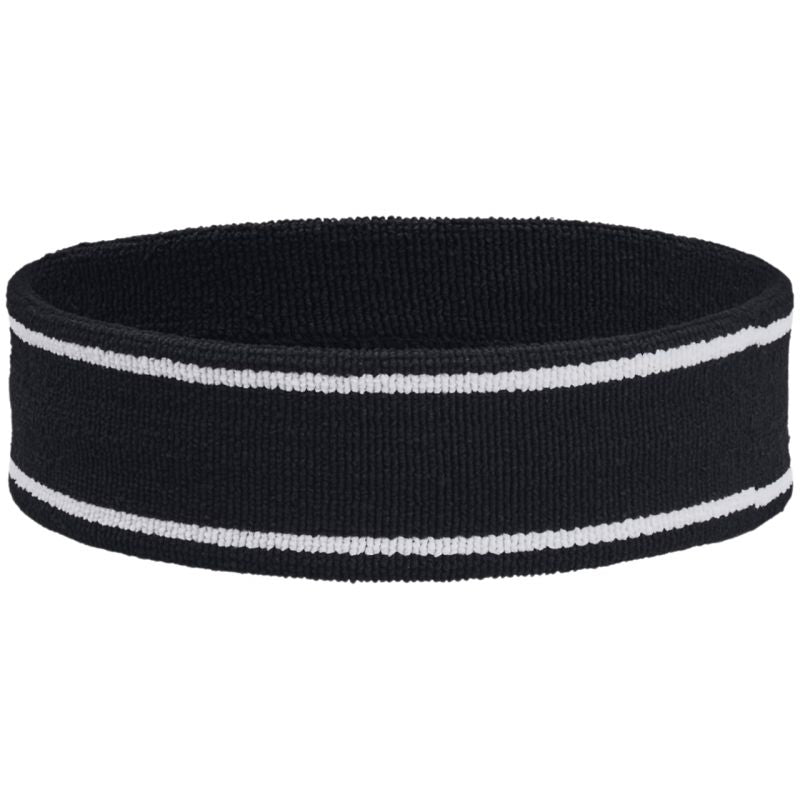 Under Armour Striped Performance Terry Headband HB 1373118 001 Accessories/Straps/Under Armour Your Sports Performance