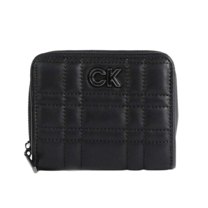 Calvin Klein Re-Lock Quilt Z/A Wallet W/F Md K60K610003 Accessories/pozostałe portfele i kosmetyczki Your Sports Performance