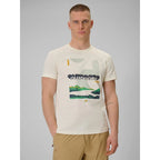 Men's regular printed T-shirt 4F 4FRAW25TTSHM3378-11S 4f