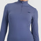 Women's thermal sweatshirt 4F F098 denim 4FWAW25UBRUF098 32S In preparation Your Sports Performance