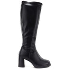 Black heeled women’s boots Potocki SZ12861