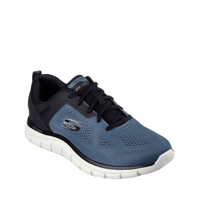 Skechers Track Broader Men's Shoes Blue 232698 BLBK
