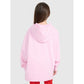Oversized sweatshirt with hood, unzipped, for girls, 4F 4FJRAW25TSWSF2429-56S 4f