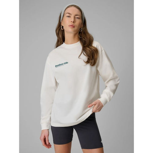 Women's longsleeve regular with print 4F 4FRSS26TSWSF2834-11S 4f