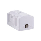 Lanberg OU5-0001-W surface-mounted socket (RJ-45; cat. 5e; UTP; white) Kable, gniazda i wtyki/Puszki wyposażone Your Sports Performance
