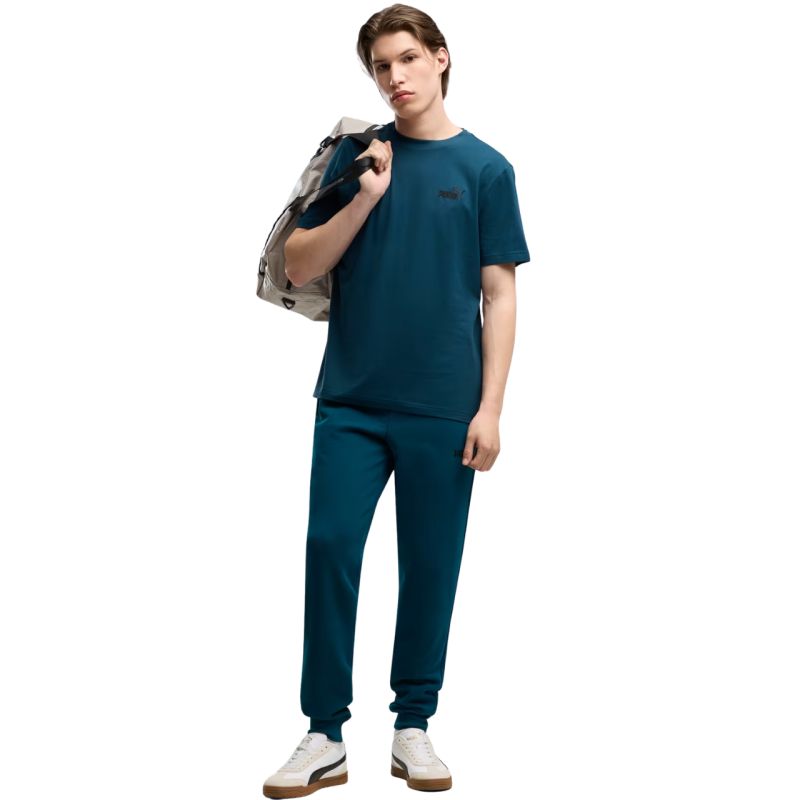 Puma Men's ESS Small No.1 Logo Tee(s) Turquoise 682535 36