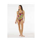 Women's RIP CURL Carioca Hi-Leg Revo One Piece swimsuit, multicolor