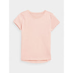 100% cotton plain girls' T-shirt 4F Junior *Kategoria tymczasowa Your Sports Performance