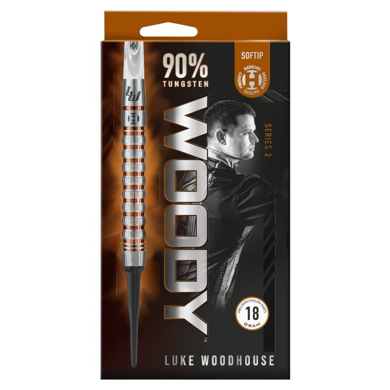 Harrows WOODY Luke Woodhouse 2 Darts 90% Softip In preparation Your Sports Performance