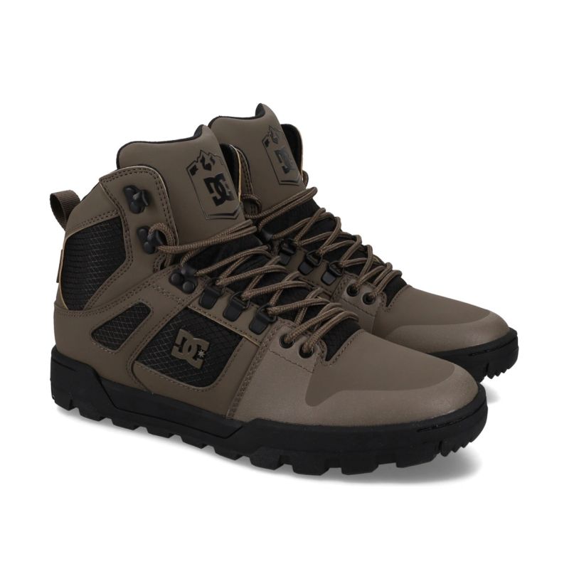 DC SHOES PURE HIGH TOP WR BOOT DC01803301 Olive