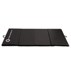 Folding gymnastics mattress black 2400x1200x50mm HMS MGS01 In preparation Your Sports Performance