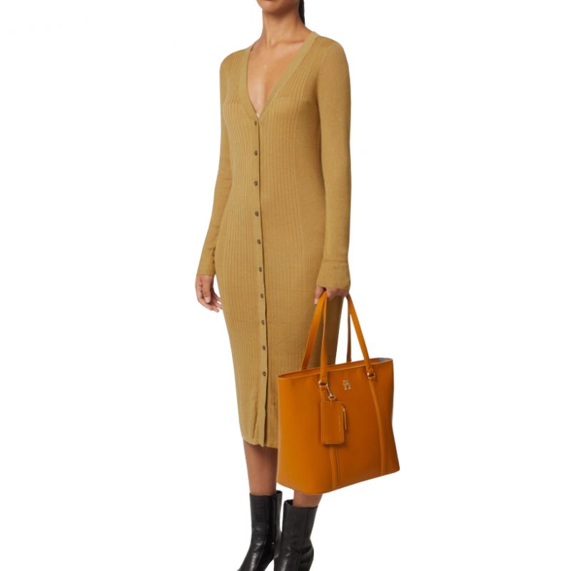 Tommy Hilfiger Lyocell Silk Long Dress W WW0WW35889 Clothing/Lifestyle Tommy Hilfiger