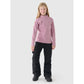 Girls' fleece thermal underwear (top) 4F Junior 4FJWAW24UFLEF052-56S *Kategoria tymczasowa Your Sports Performance