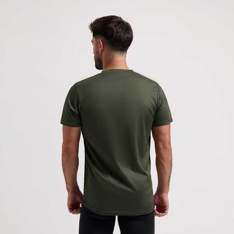 Rogelli PROMOTION T-shirt Army Green 3XL Rogelli/Bieganie/Men/Koszulka Your Sports Performance