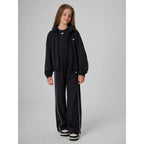 Girls' loose sports sweatshirt without hood 4F 4FJRSS26TSWSF3057-20S