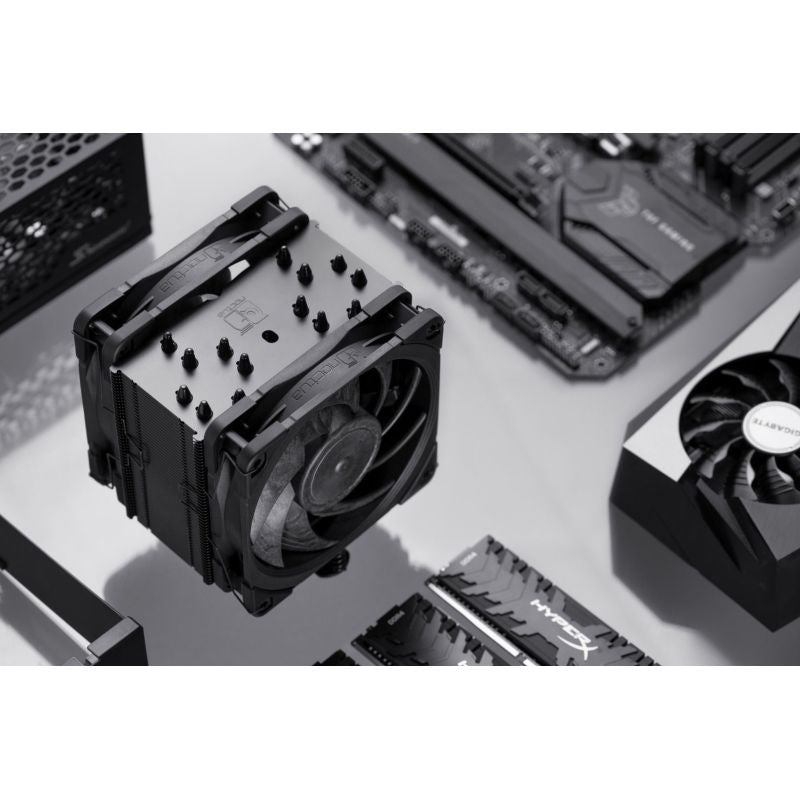 NOCTUA NH-U12A Chromax Black CPU Cooler Chłodzenie/Chłodzenie CPU Your Sports Performance