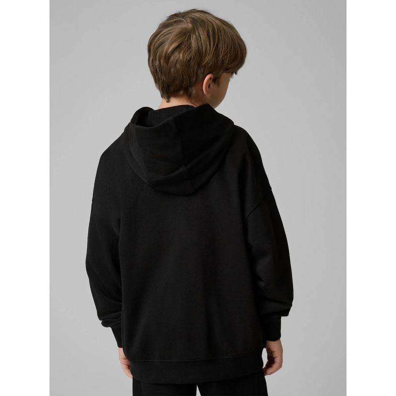 Boy's loose hooded sweatshirt 4F 4FJRSS26TSWSM3051-20S