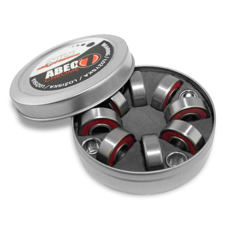 ABEC-7 RS CHROME BEARINGS (8 pcs) PACK METAL NILS EXTREME To be categorized Your Sports Performance