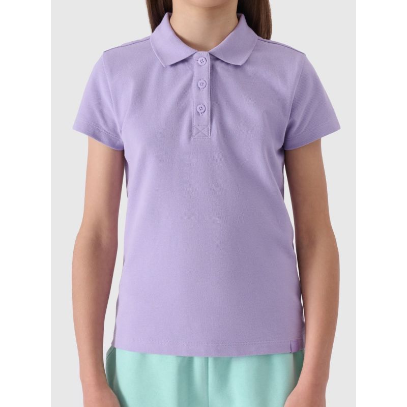 Girls' regular polo shirt 4F Junior *Kategoria tymczasowa Your Sports Performance