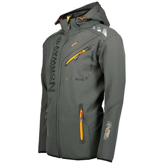 Geographical Norway Softshell Jacket Royaute DB 068 M WY8027H/GN/Dark Gray / Orange Clothing/Outdoor/Geographical Norway Your Sports Performance