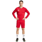 adidas Entrada 26 Long Sleeve Jersey Men's T-Shirt Red KF5847