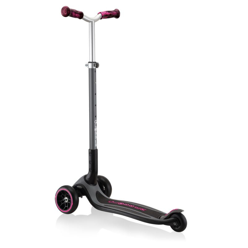 Globber Master Prime 3-Wheel Scooter / Black - Neon Pink 664-110 Accessories/Skating/Hulajnogi Your Sports Performance