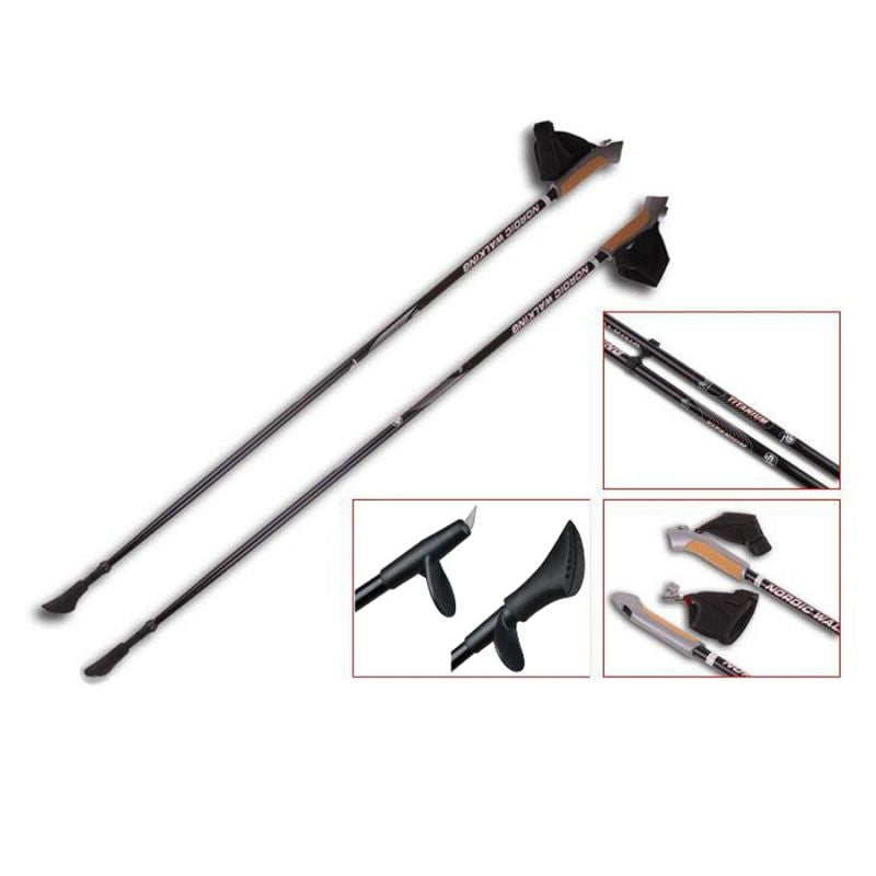 Nordic Walking Titanium Poles SMF116-D16 Accessories Your Sports Performance