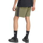 Men's adidas Essentials 3-Stripes Chelsea Lite Woven Shorts Olive KY4154