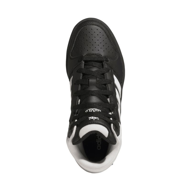 adidas Hoops Mid Classic Black KI1075 Kids Shoes