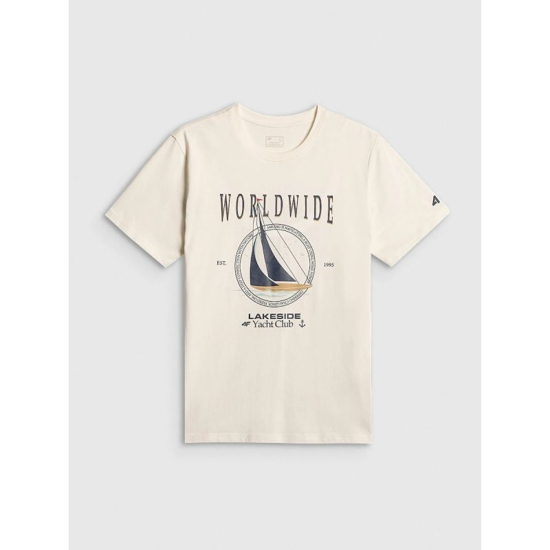 Men's regular printed T-shirt 4F 4FRSS26TTSHM3993-11S 4f