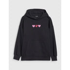 Girls' sweatshirt with a hood, open, 4F 4FJRSS25TSWSF2235-20S *Kategoria tymczasowa Your Sports Performance
