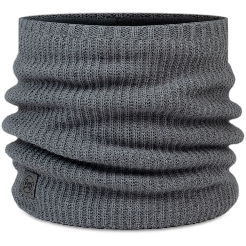 BUFF KNITTED & FLEECE NECKWARMER RUTGER IRON GREY