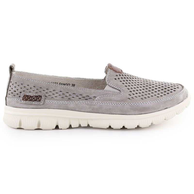 Women's leather openwork shoes gray eVento 9802 To be categorized Your Sports Performance