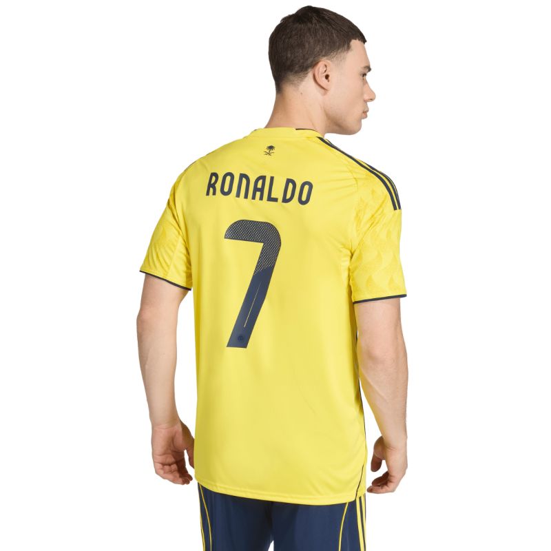 adidas Men's Al Nassr FC 2025/2026 Home Jersey Yellow JN7982
