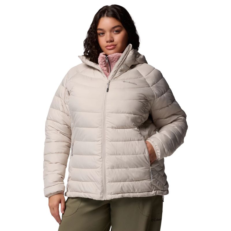 Columbia Powder Lite II Hooded Jacket 2089391278 Beige L