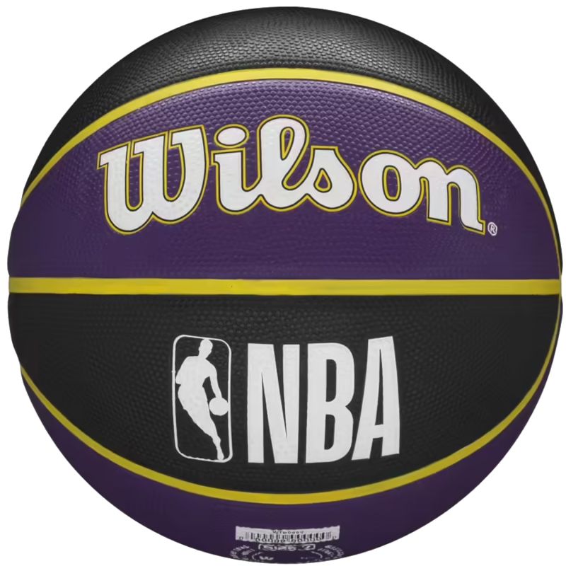 Ball Wilson NBA Team Los Angeles Lakers Ball WTB1300XBLAL Accessories/Balls/Basketball Your Sports Performance