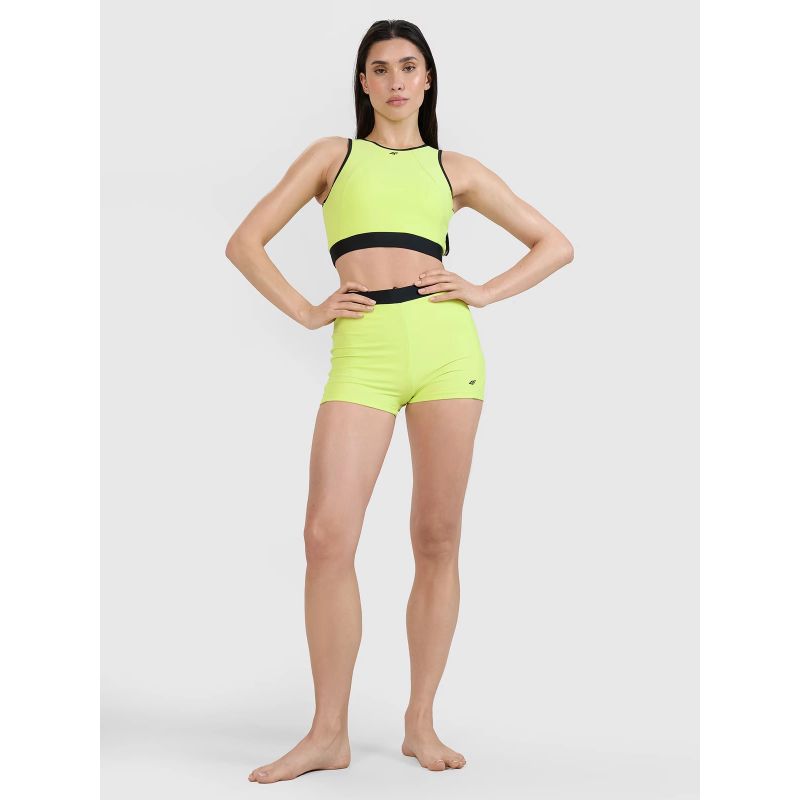 Women's sports bikini top 4F 4FWSS25UBKTF073-45S
