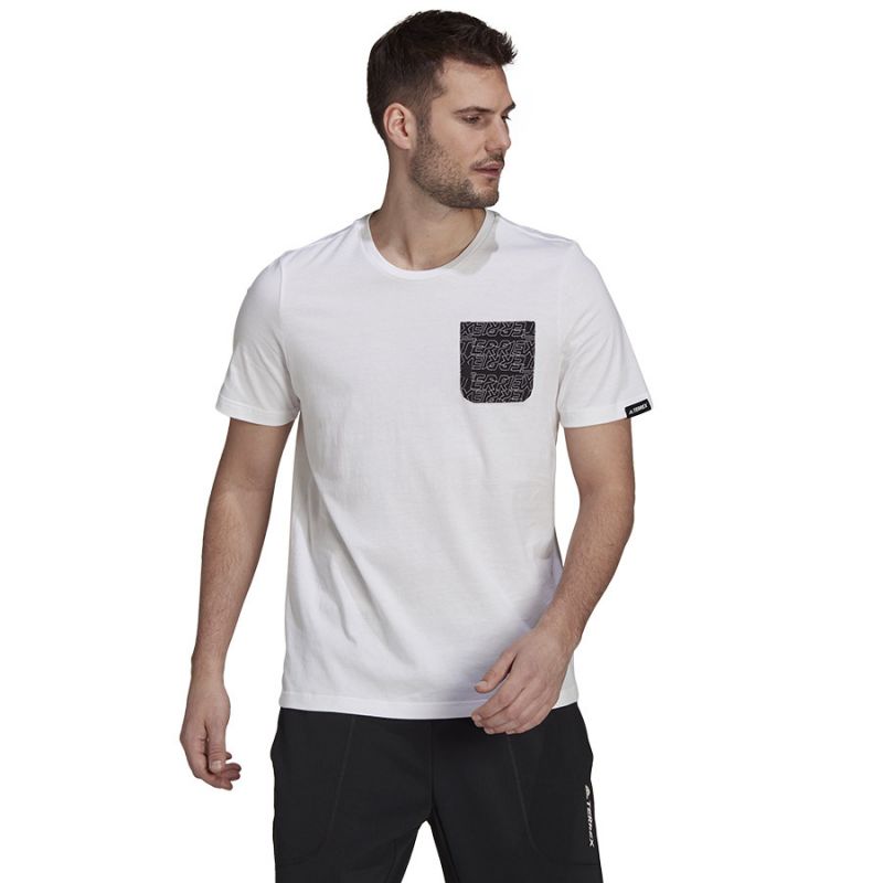 T-shirt adidas TX Pocket Tee M GU8993 Clothing/Lifestyle/T-shirts Adidas